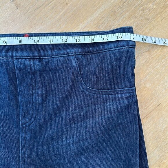 Women's SPANX Twilight Rinse Jean-ish® Ankle Leggings Size XL - Picture 13 of 15